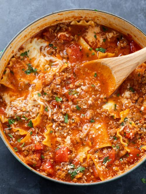 Lasagna Soup - The Cozy Cook