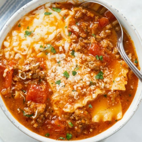 Lasagna Soup The Cozy Cook