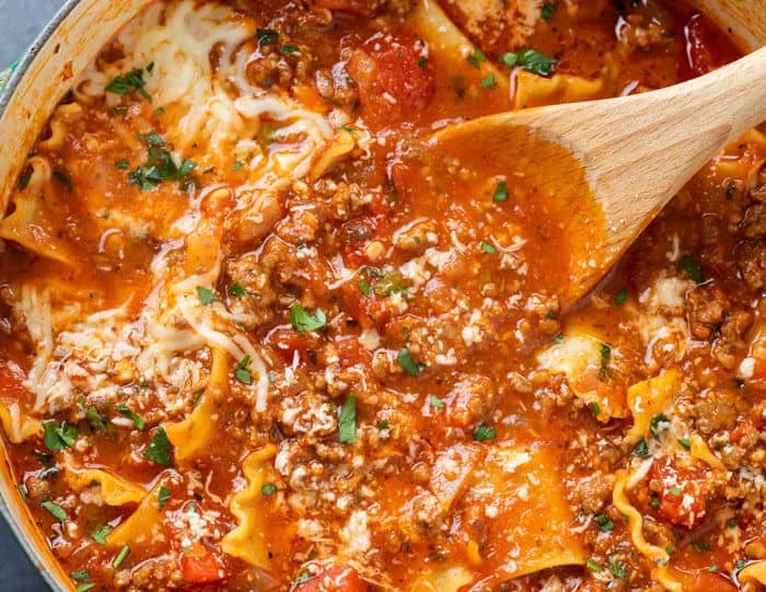 Lasagna Soup - The Cozy Cook