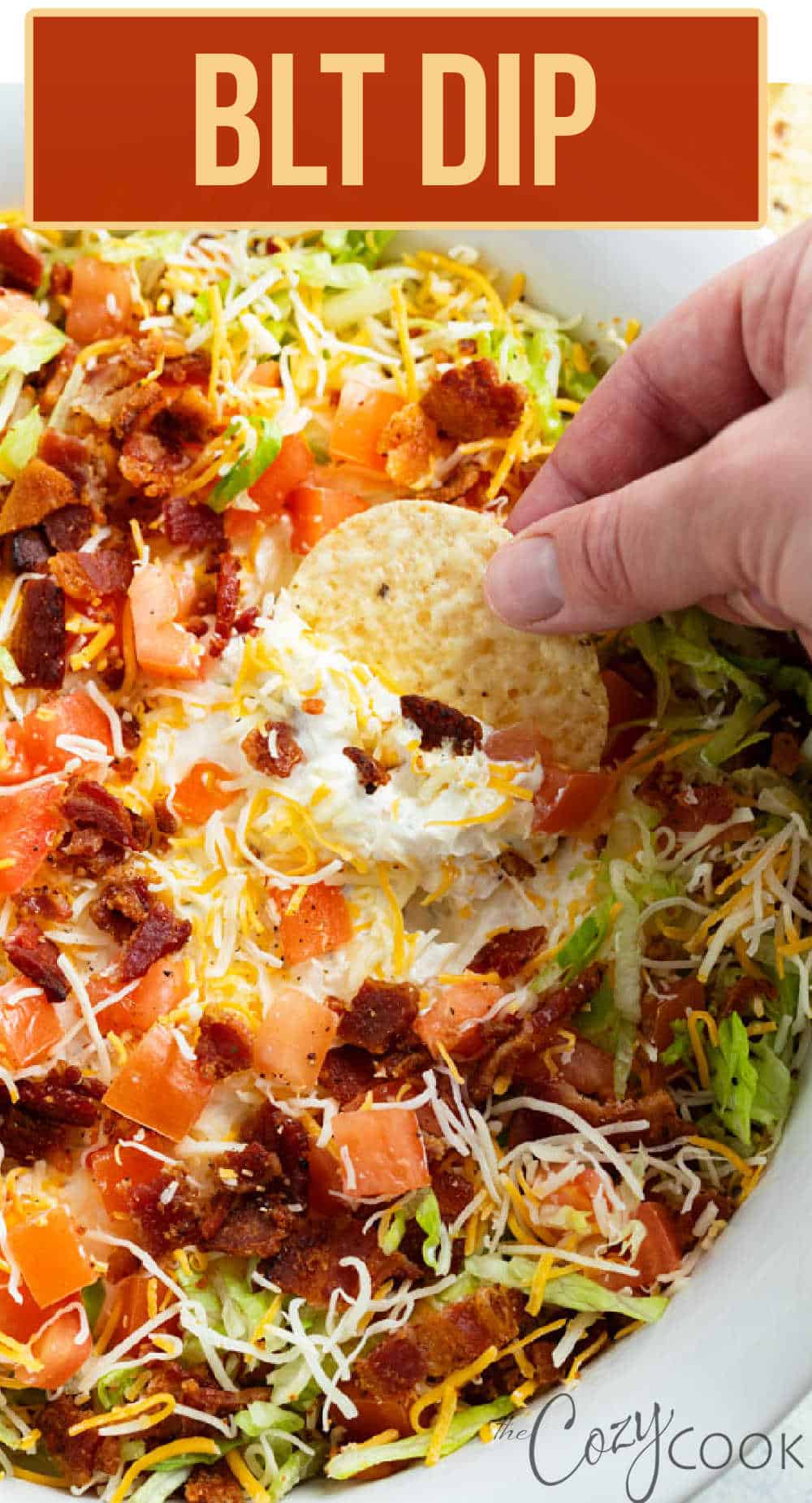 BLT Dip The Cozy Cook