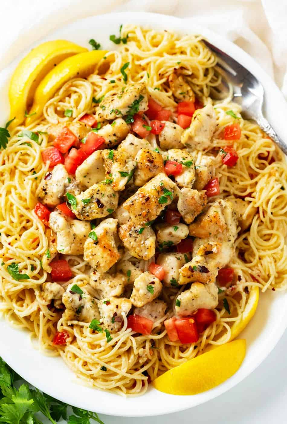 Chicken Scampi - The Cozy Cook