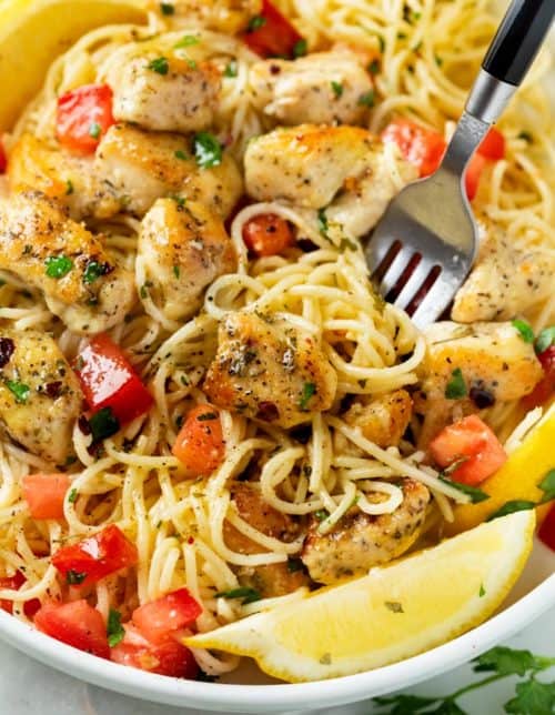 Chicken Scampi - The Cozy Cook