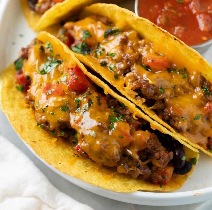Baked Tacos - The Cozy Cook