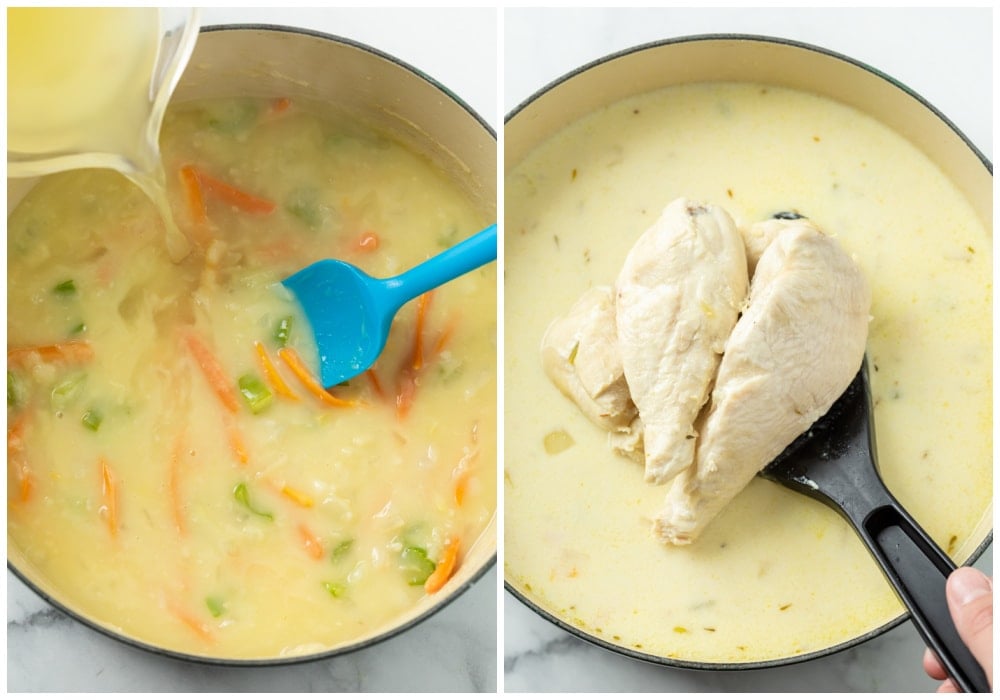 Easy Gnocchi Chicken Soup - Just a Taste