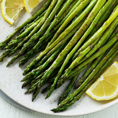 Roasted Asparagus - The Cozy Cook