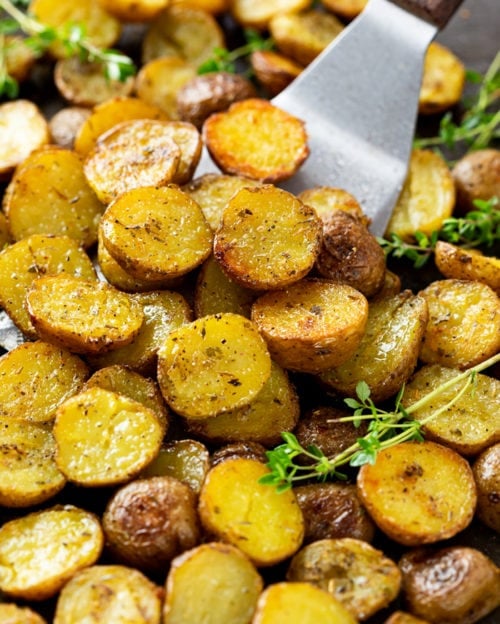 Roasted Potatoes - The Cozy Cook