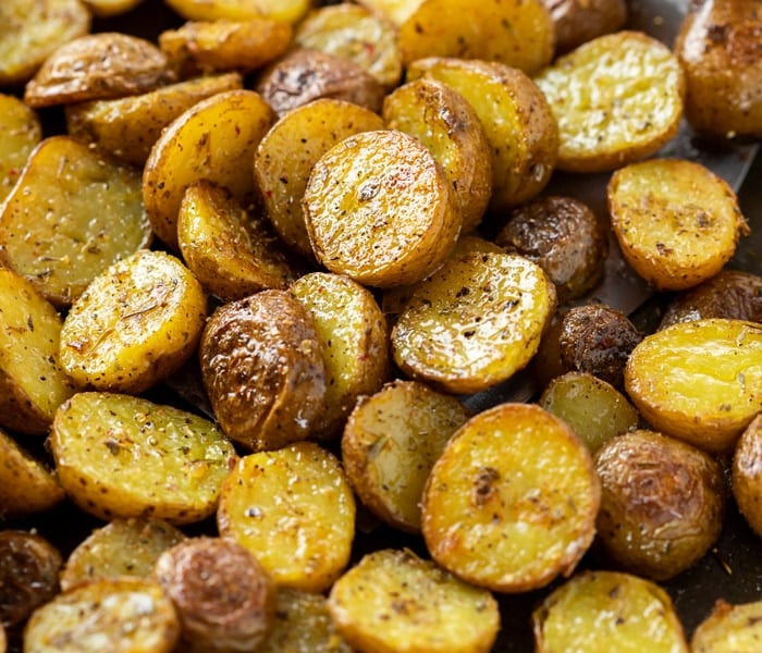 Roasted Potatoes - The Cozy Cook