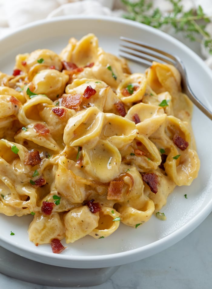  Stove-top Bacon Shells and Cheese