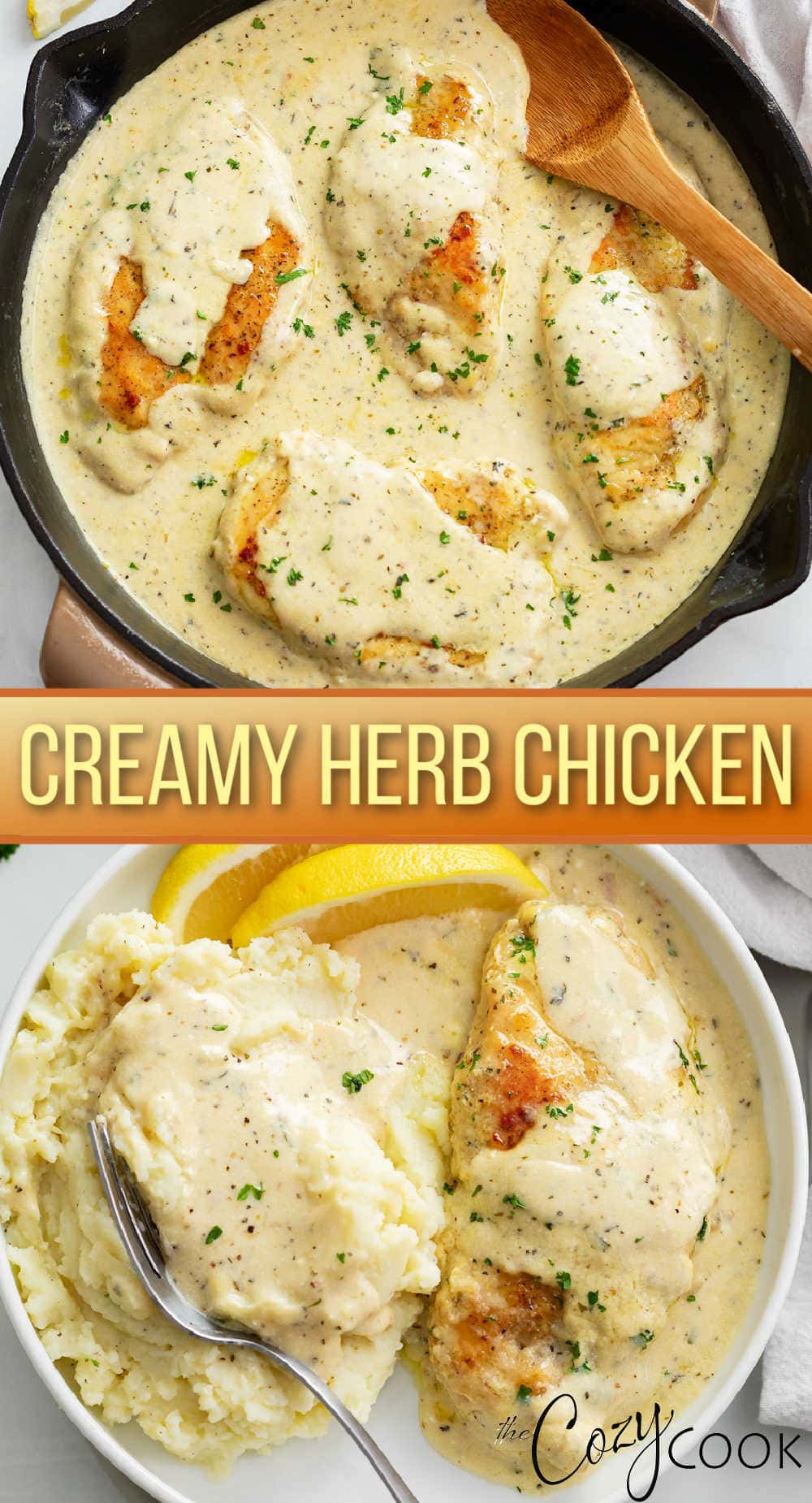 Herb Chicken - The Cozy Cook