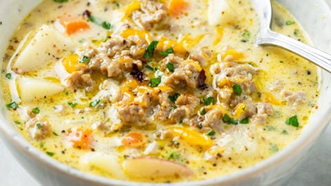 Sausage Potato Soup - The Cozy Cook