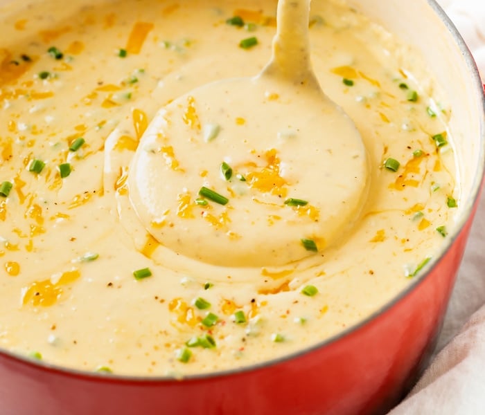 Cheesy Potato Soup Recipe