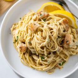 Lemon Chicken Pasta - The Cozy Cook