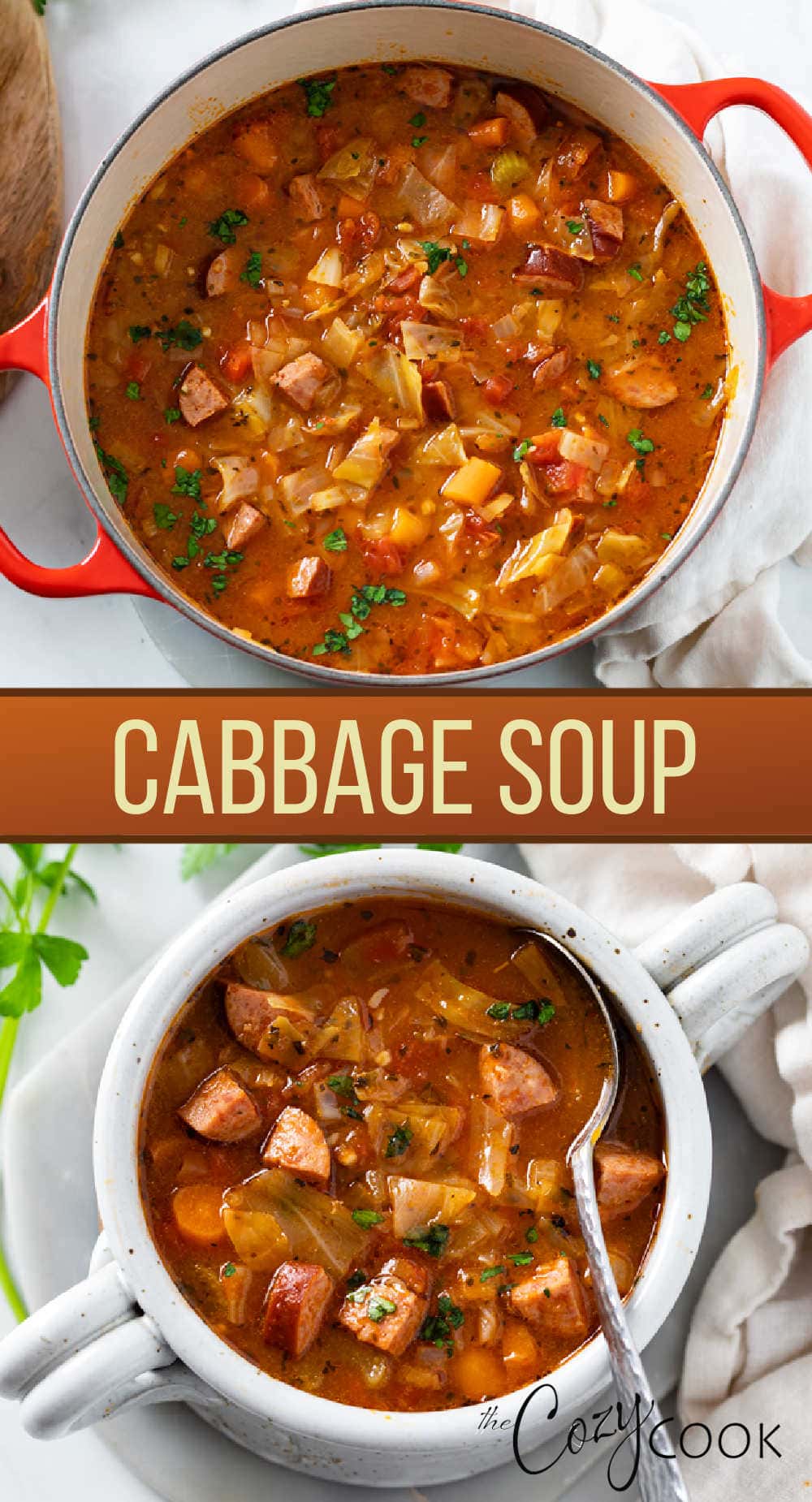 Cabbage Soup - The Cozy Cook