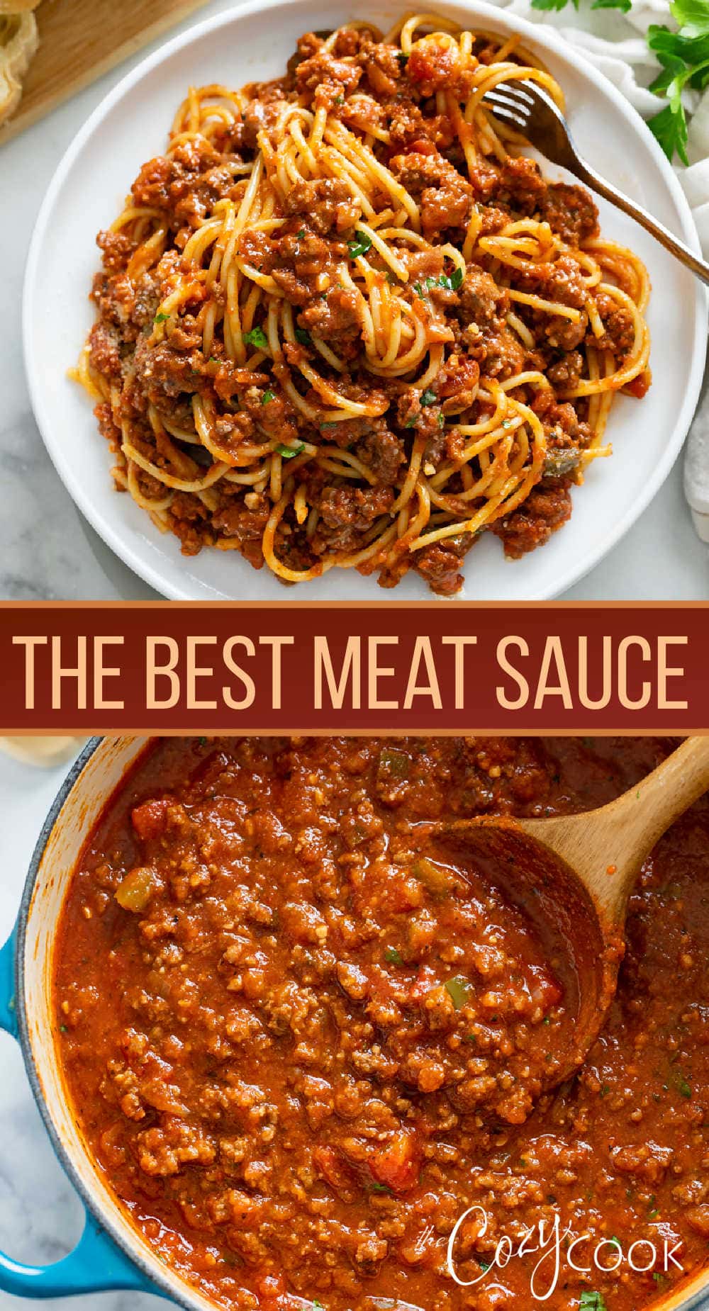 Meat Sauce The Cozy Cook
