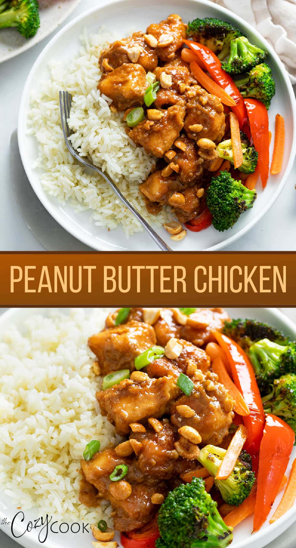 Peanut Butter Chicken - The Cozy Cook