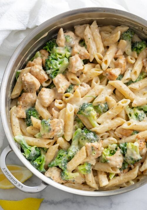 Chicken and Broccoli Pasta - The Cozy Cook