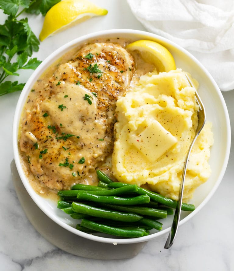 Chicken in White Wine Sauce The Cozy Cook
