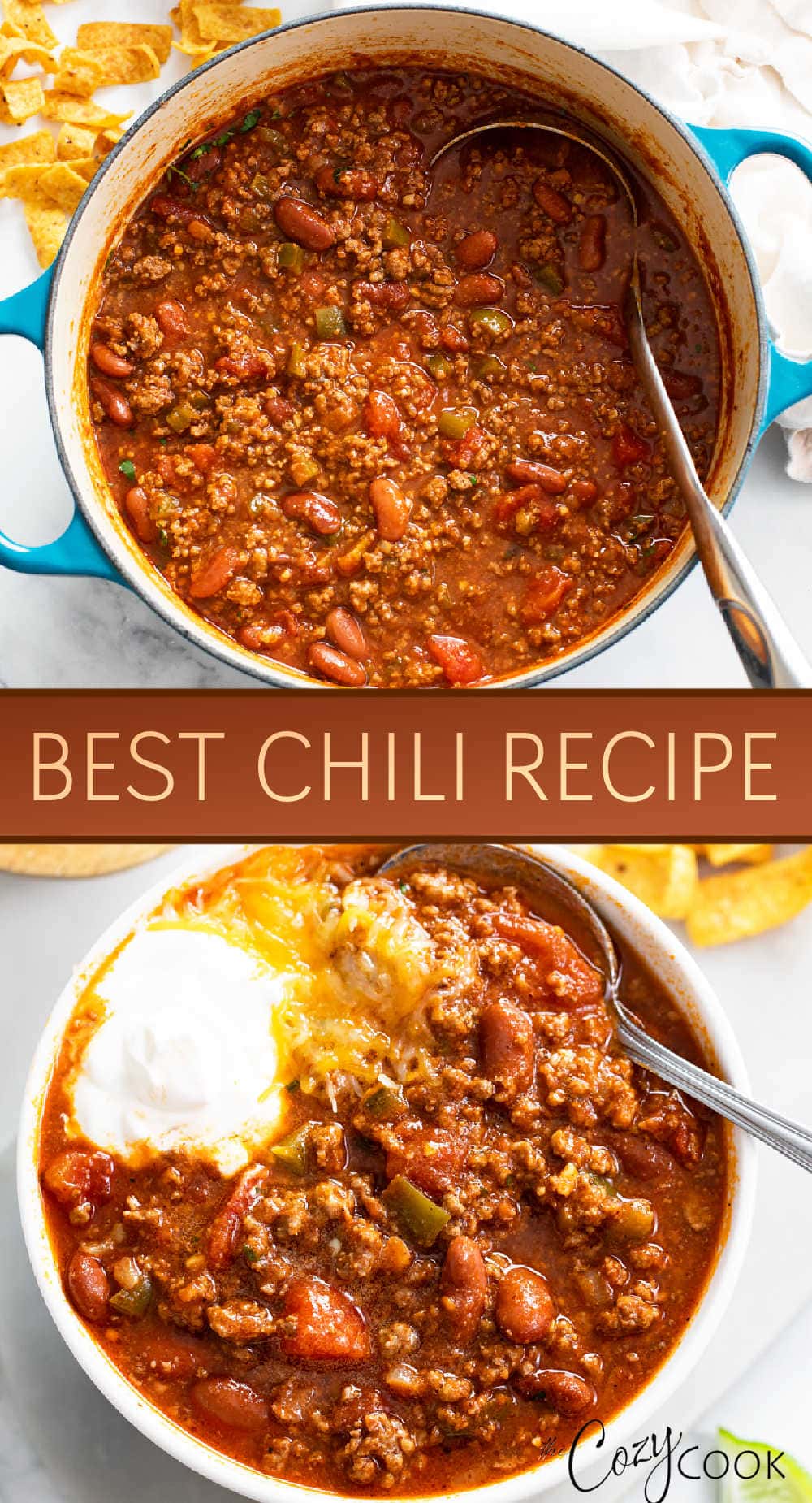 Easy Chili Recipe - The Cozy Cook