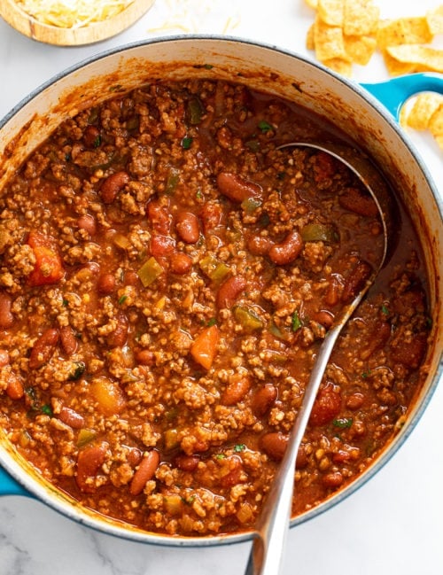 Easy Chili Recipe The Cozy Cook