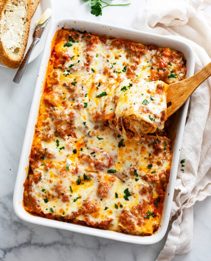 Lasagna Roll Ups - The Cozy Cook