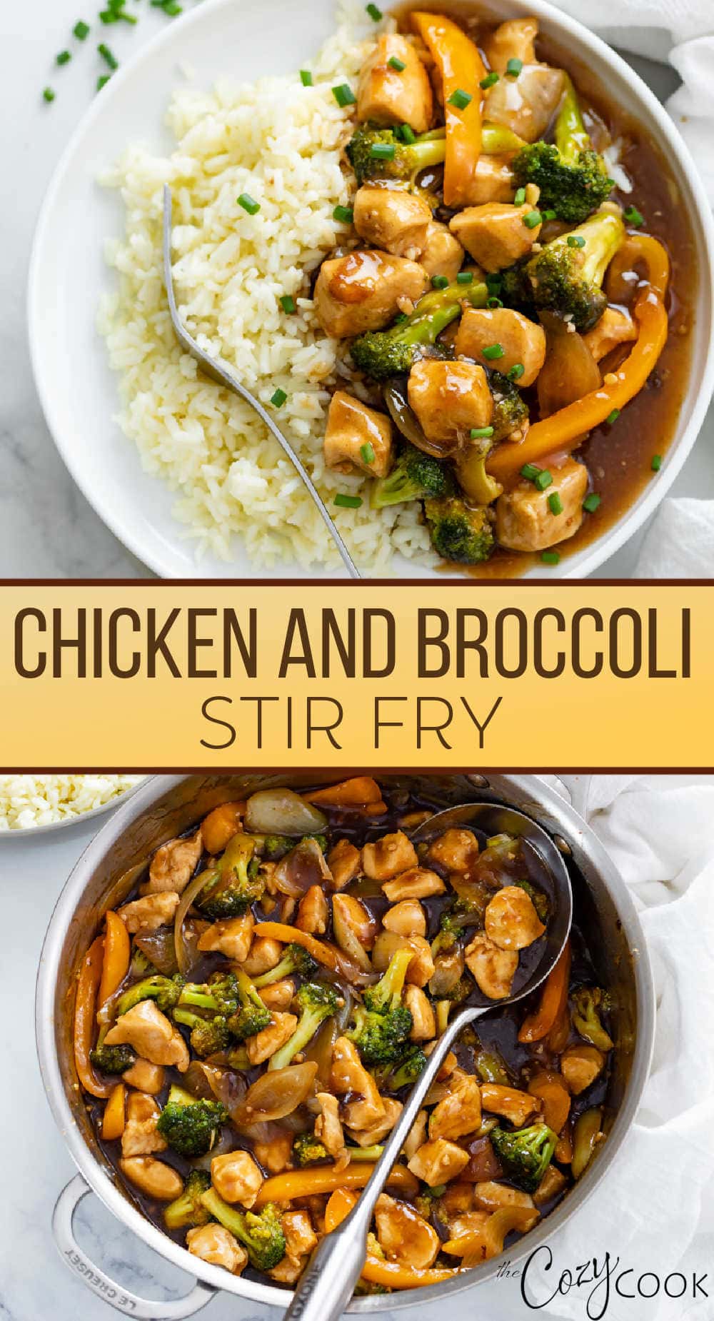 Chicken and Broccoli Stir Fry - The Cozy Cook