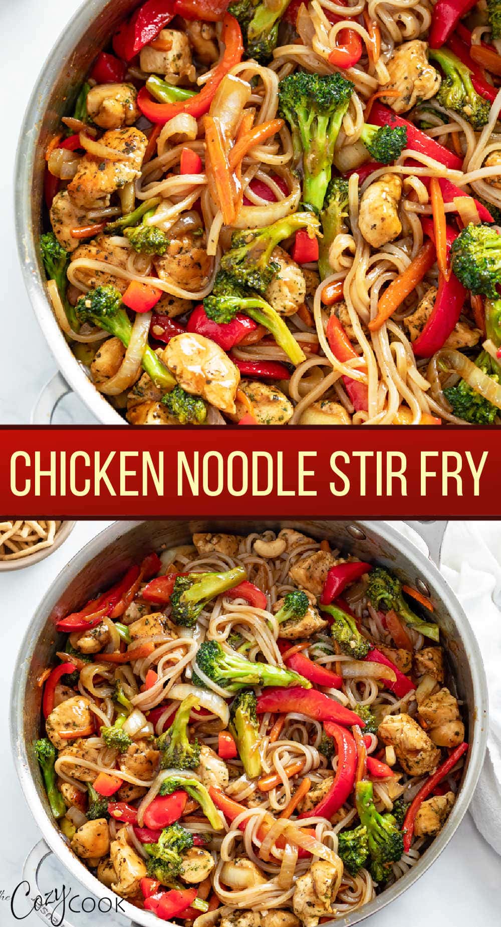 Chicken Noodle Stir Fry The Cozy Cook