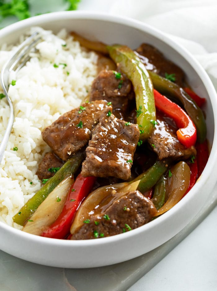 Peppered Steak