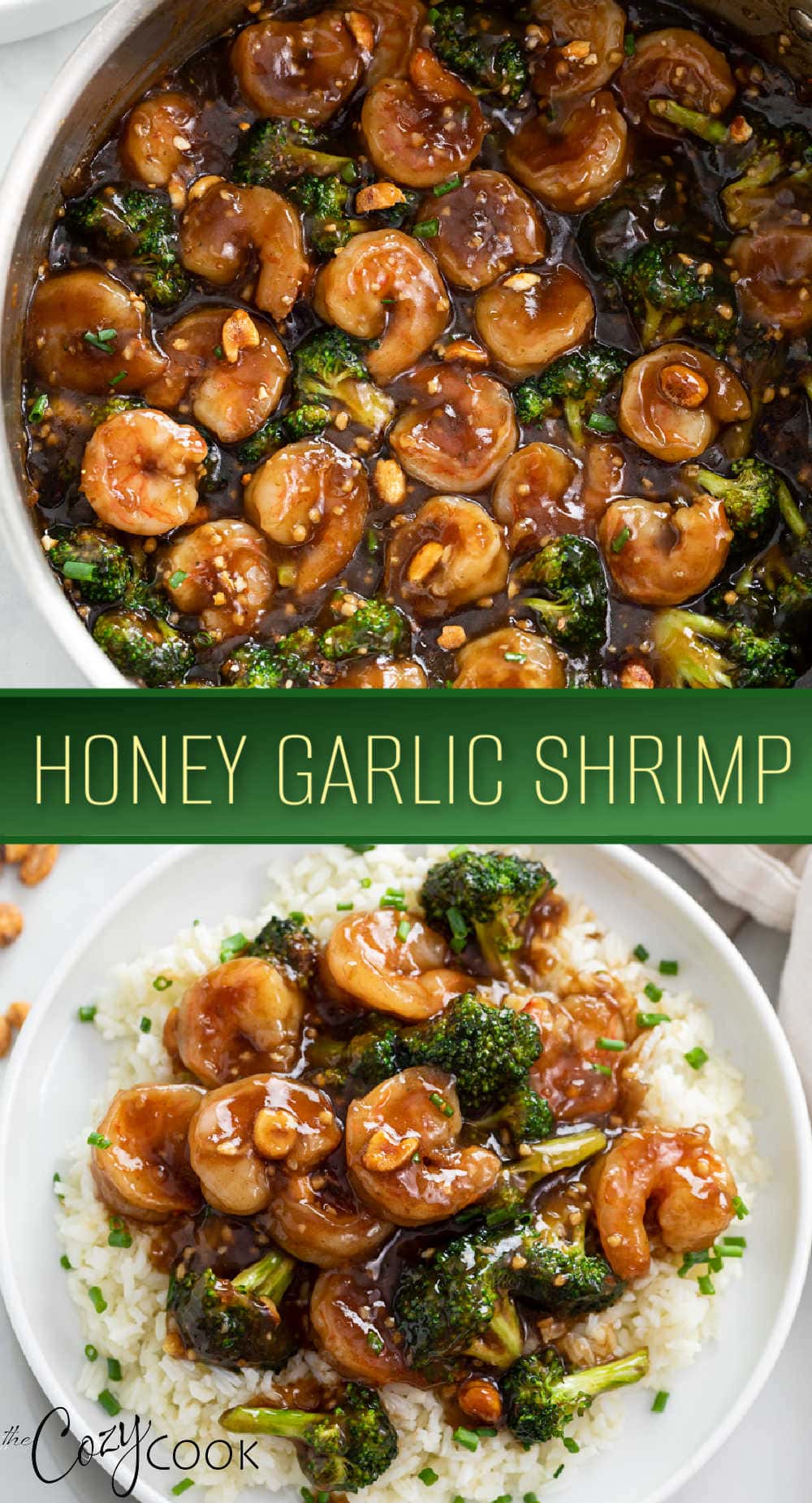 Honey Garlic Shrimp - The Cozy Cook