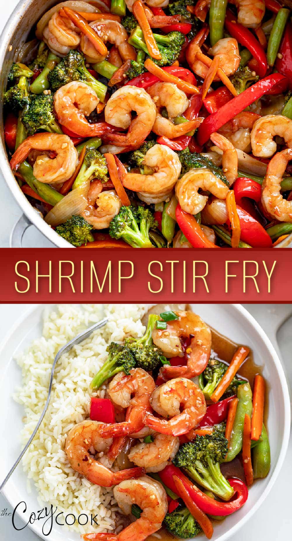 Shrimp Stir Fry - The Cozy Cook