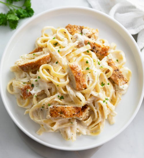 Chicken Alfredo Pasta - The Cozy Cook