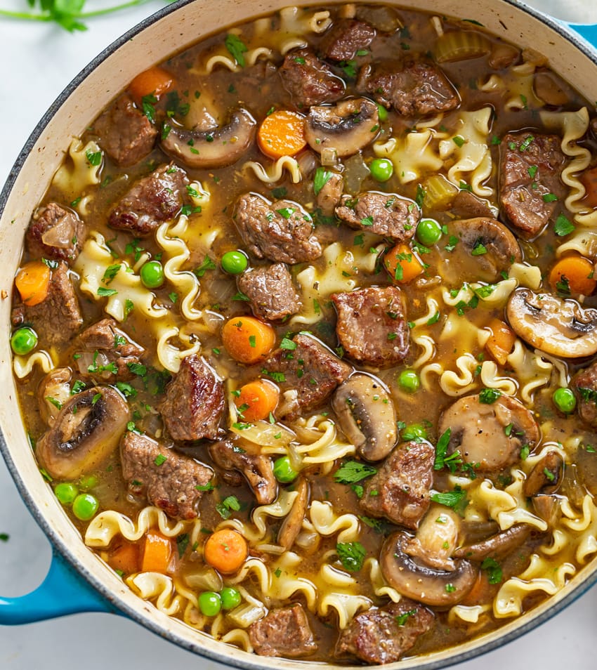 Beef Noodle Soup - The Cozy Cook
