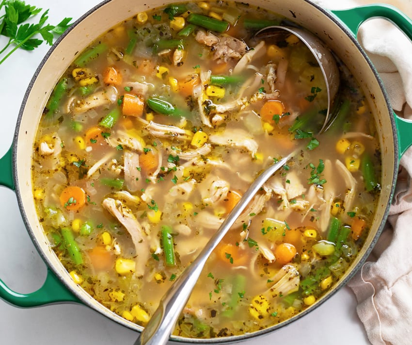 Chicken Vegetable Soup F 