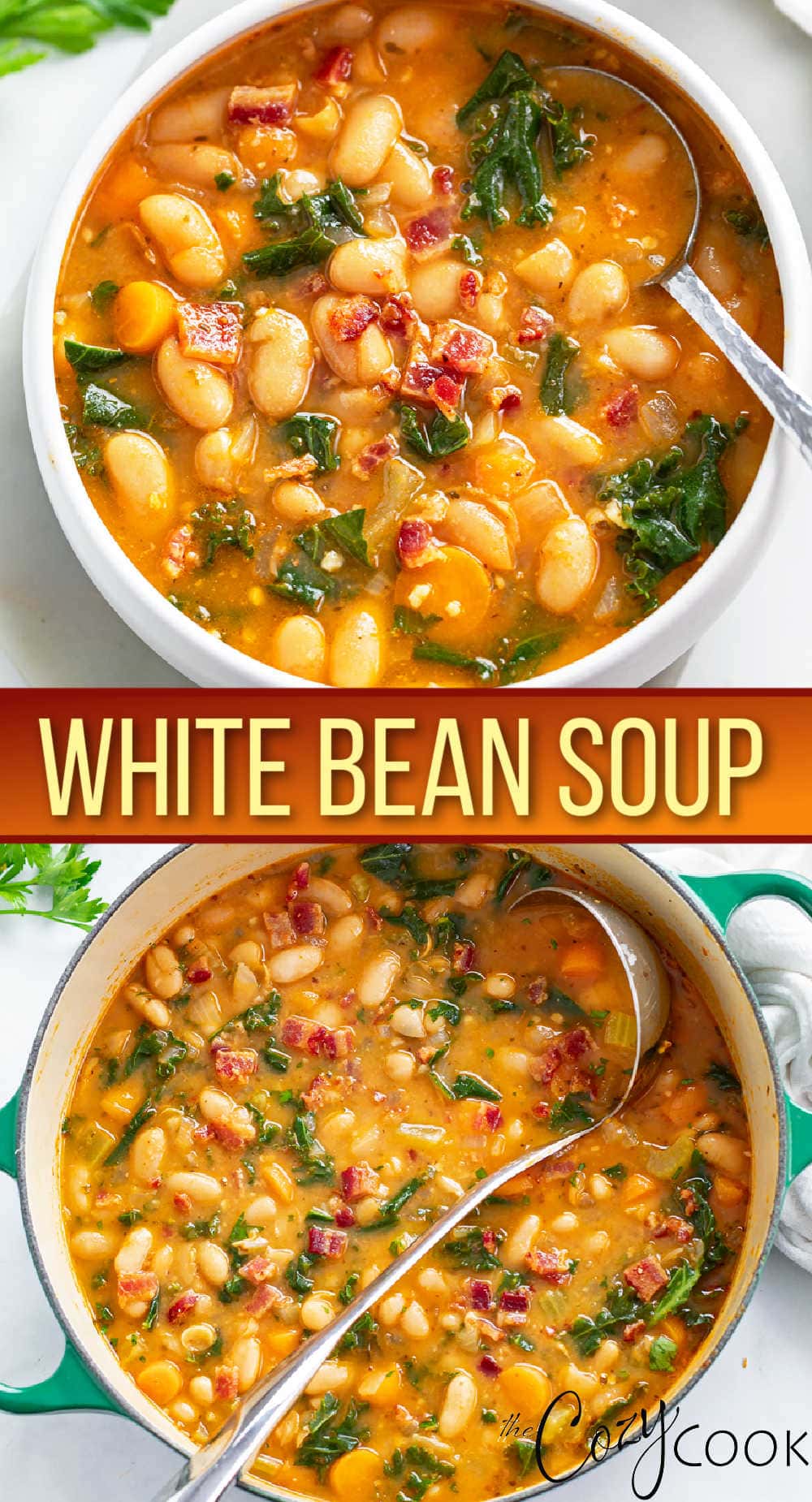 White Bean Soup - The Cozy Cook