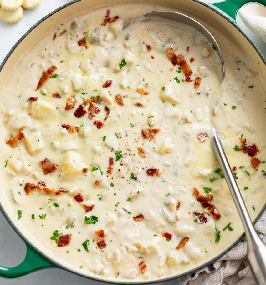 Best Ever Creamy Clam Chowder