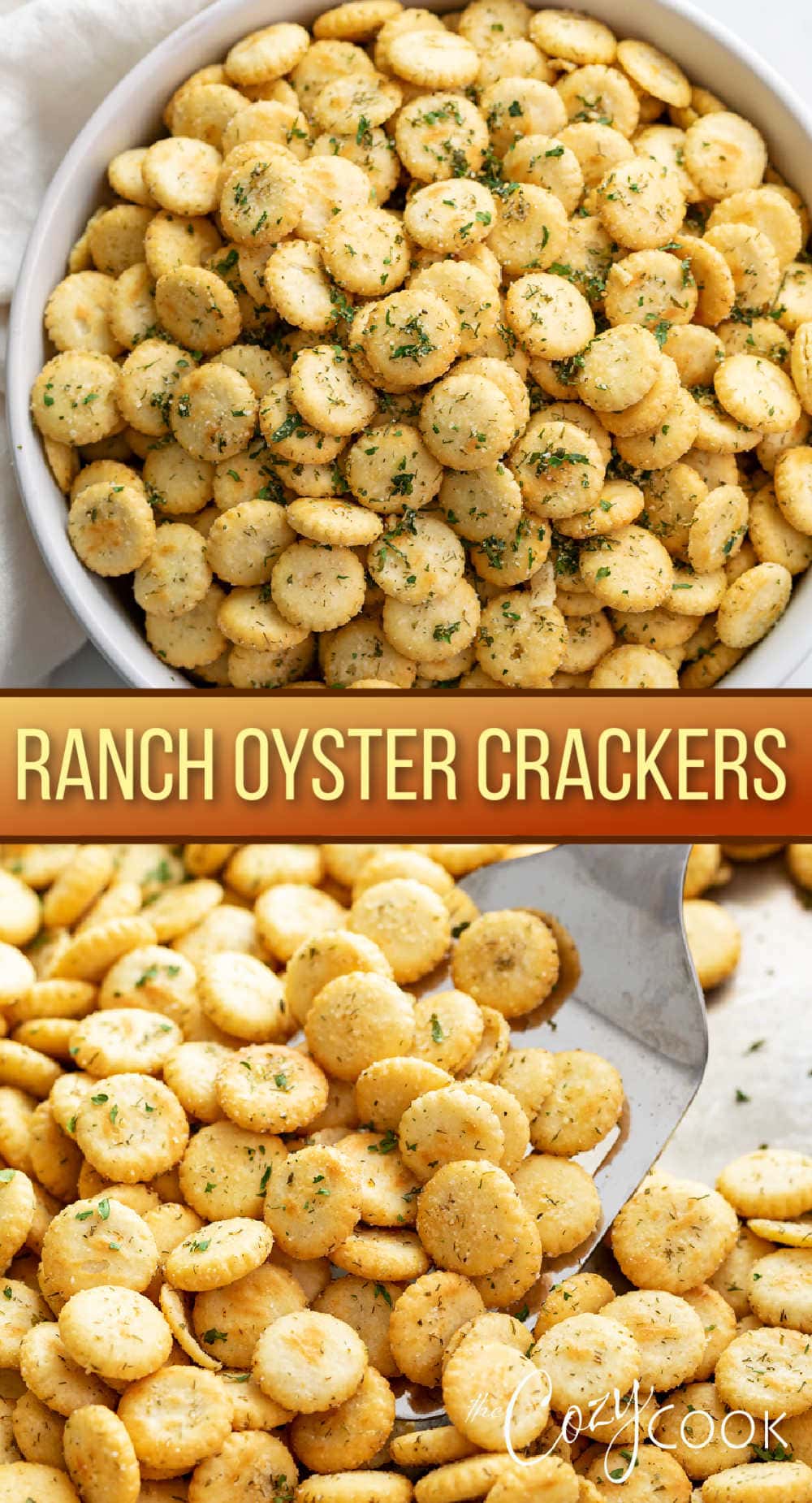 Ranch Oyster Crackers The Cozy Cook   Ranch Oyster Crackers Pin 1 