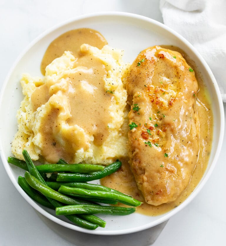 Chicken and Gravy - The Cozy Cook