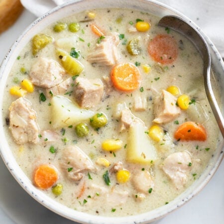Creamy Chicken Soup - The Cozy Cook