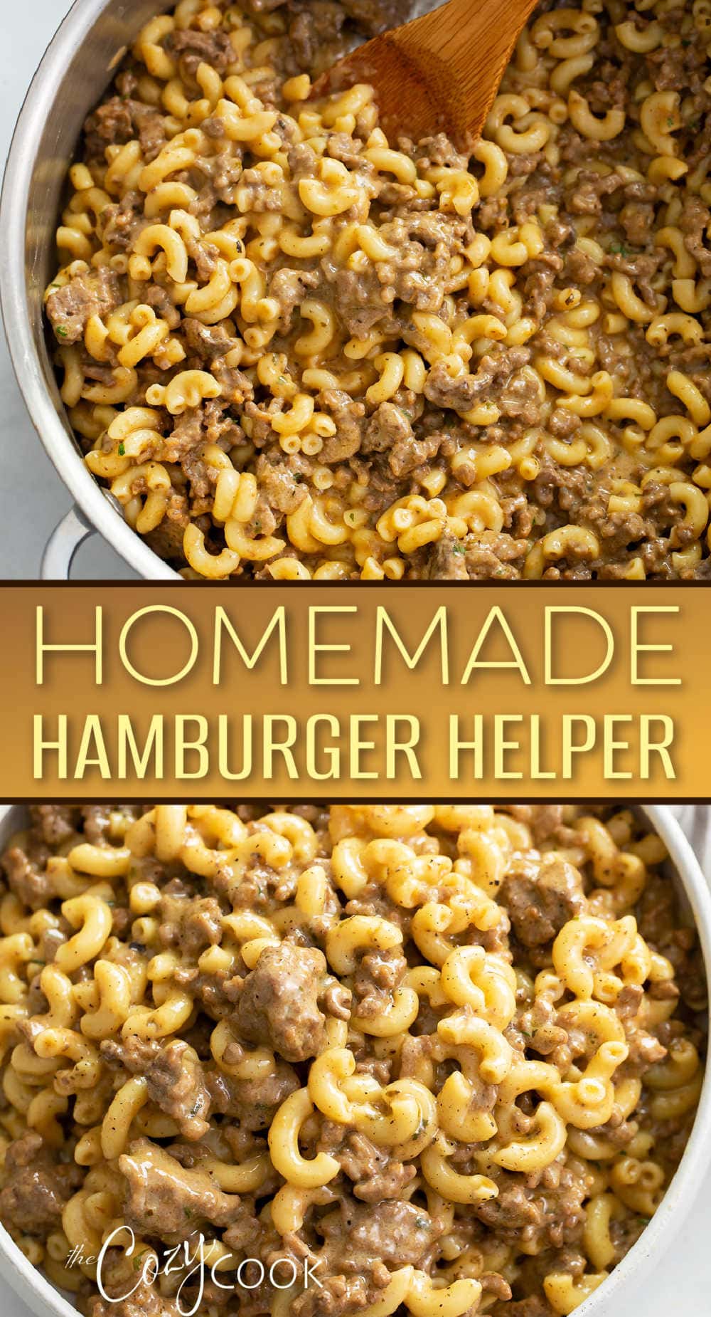 Homemade Hamburger Helper - The Cozy Cook