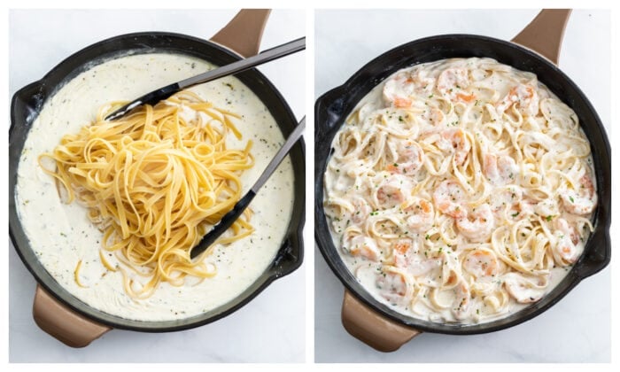 Shrimp Alfredo - The Cozy Cook
