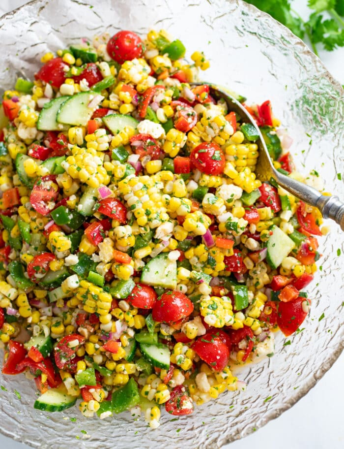 Corn Salad The Cozy Cook