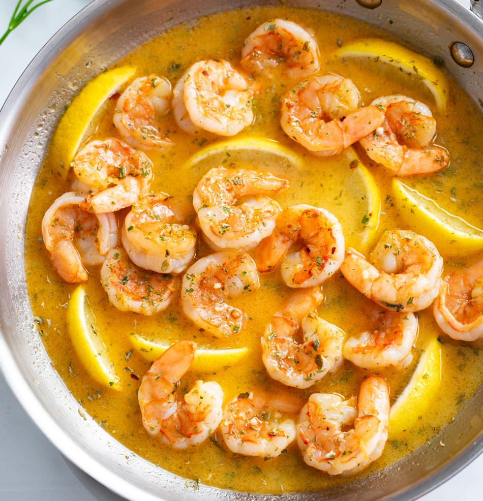 Creamy Garlic Butter Shrimp - Sauced Up! Foods