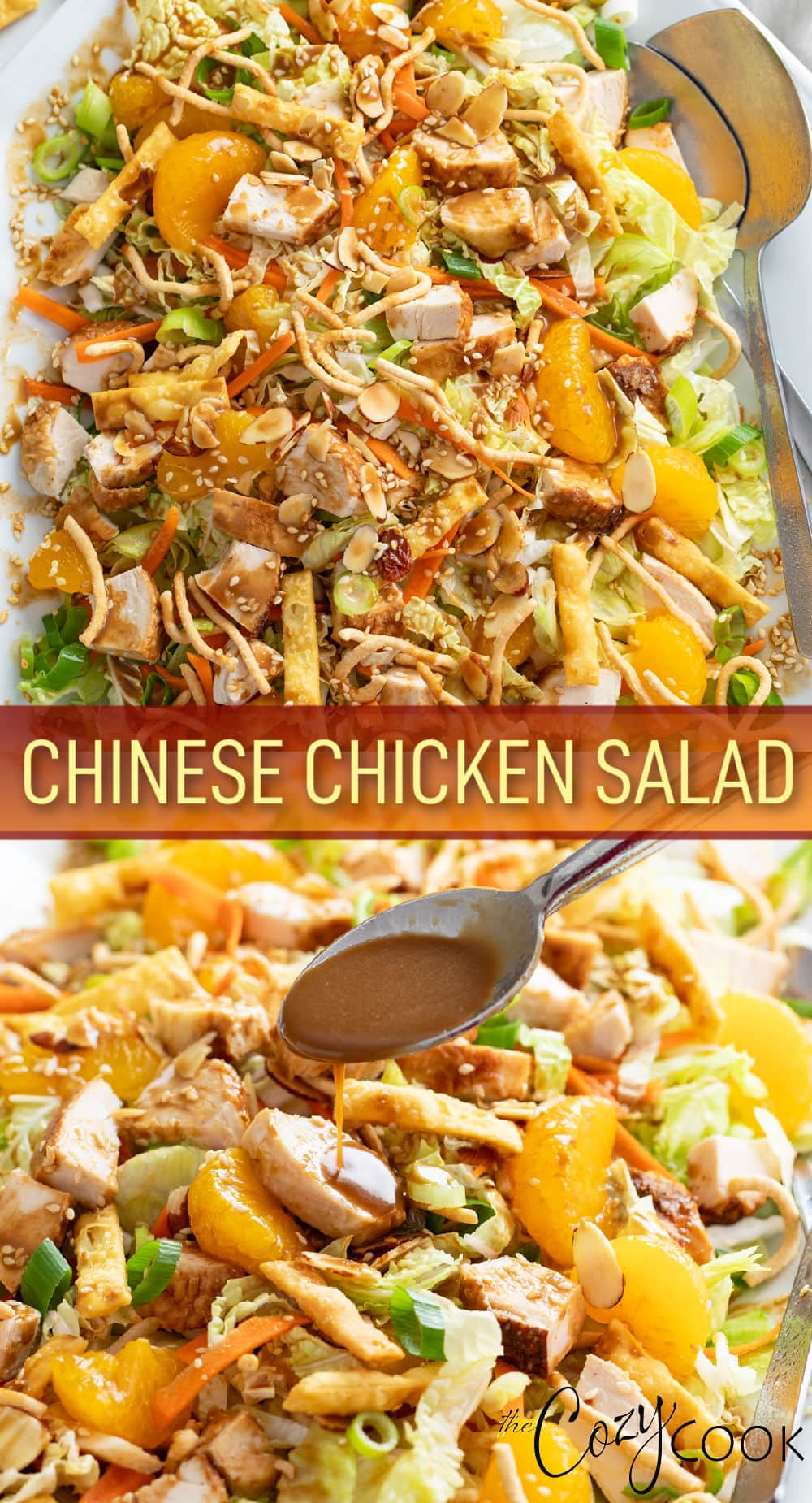 Chinese Chicken Salad - The Cozy Cook