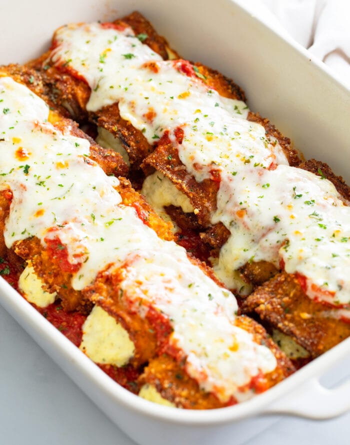 Eggplant Rollatini The Cozy Cook