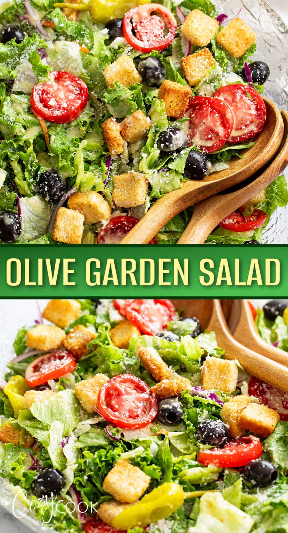 Olive Garden Salad The Cozy Cook