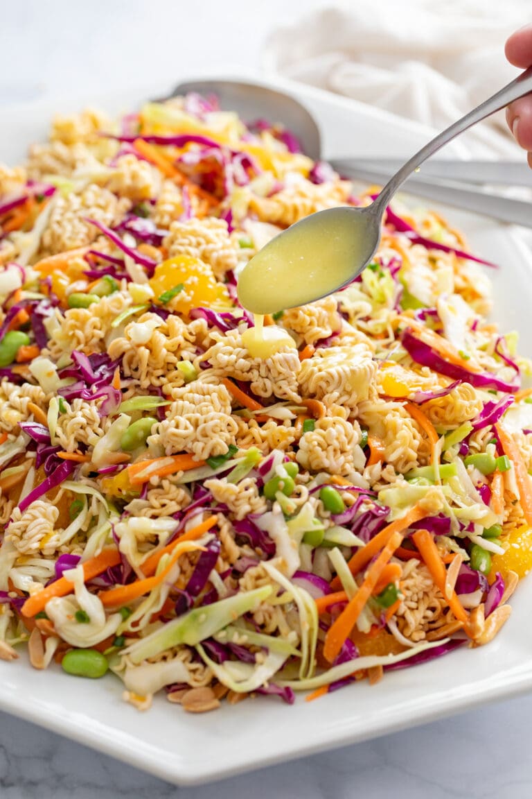 Ramen Noodle Salad - The Cozy Cook