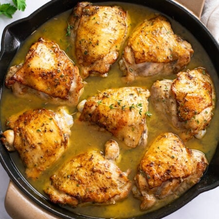 Baked Chicken Thighs - The Cozy Cook