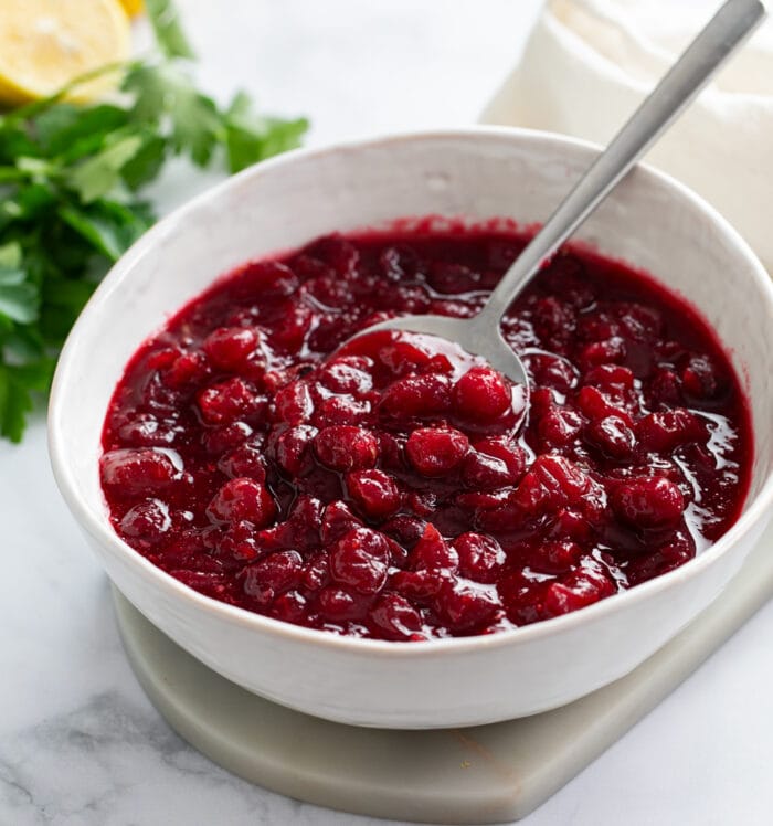 Cranberry Sauce Recipe - The Cozy Cook