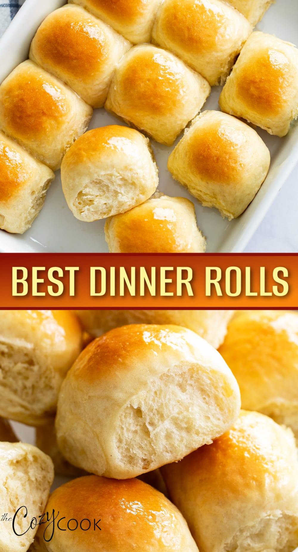 Dinner Rolls (BEST Recipe!) - The Cozy Cook