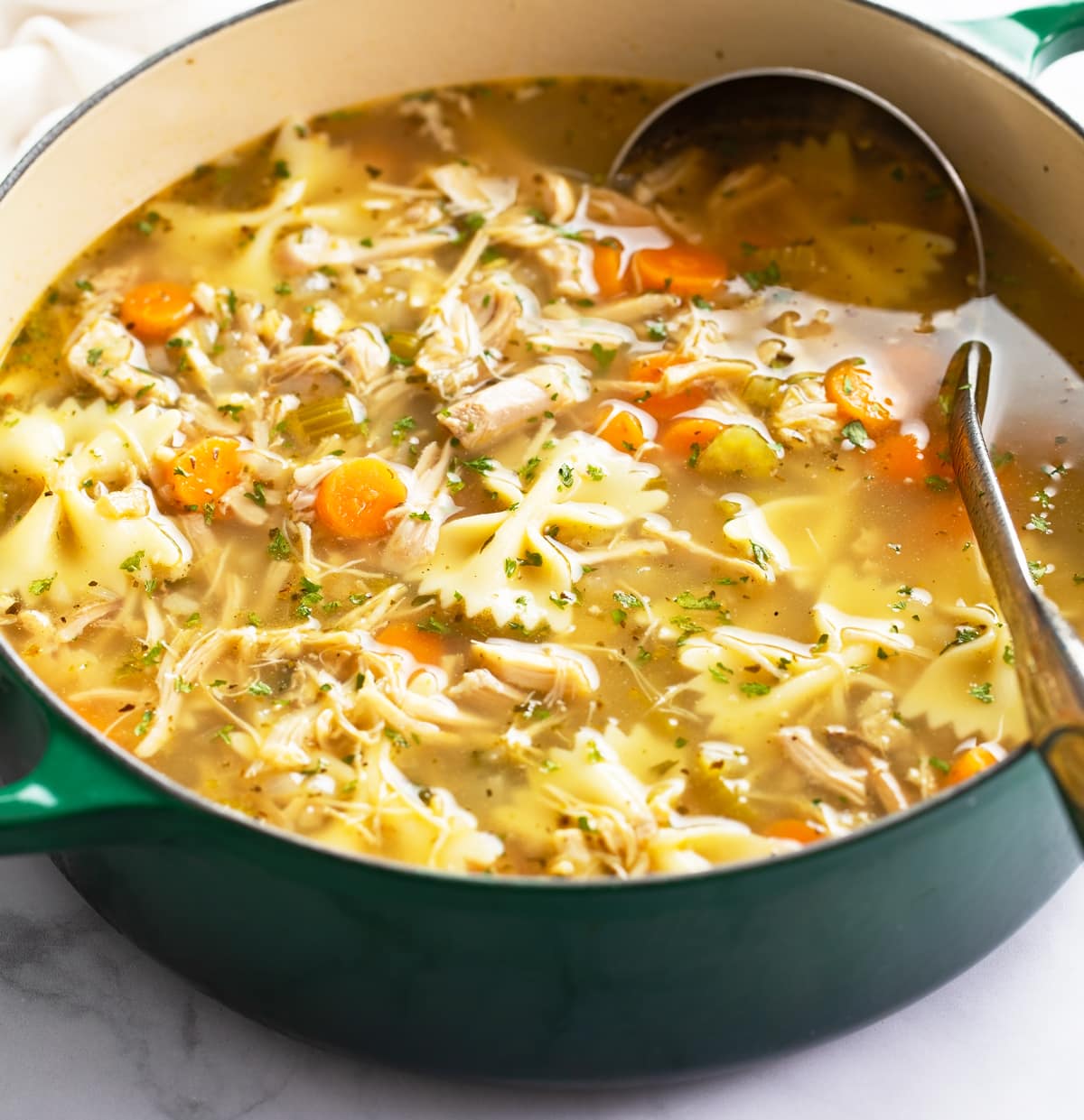 Turkey Soup - The Cozy Cook