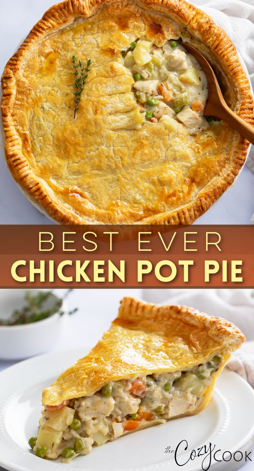 Chicken Pot Pie - The Cozy Cook